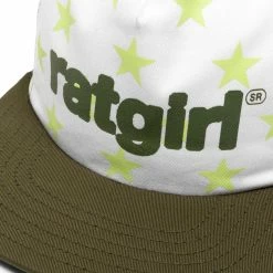 Stray Rats RATGIRL STAR TRUCKER HAT