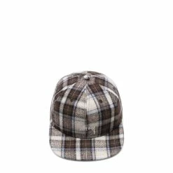 Stüssy FLANNEL PLAID STOCK STRAP BACK