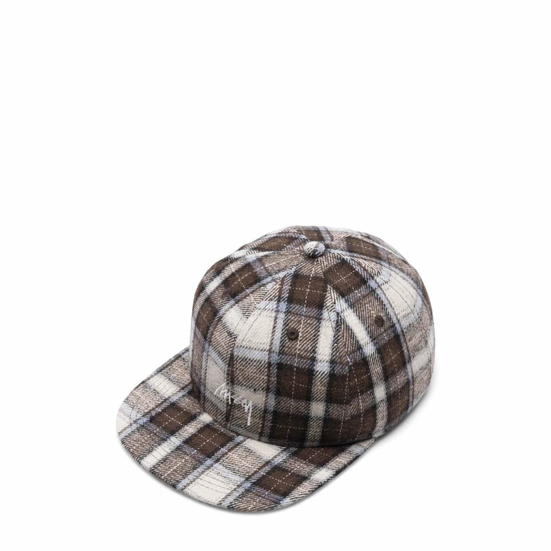 Stüssy FLANNEL PLAID STOCK STRAP BACK