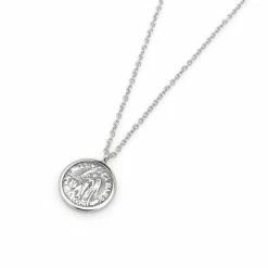 Tom Wood COIN PENDANT (ANGEL)