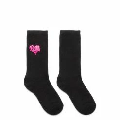 X-Girl Belts DRIPPING HEART LOGO SOCKS