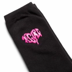 X-Girl Belts DRIPPING HEART LOGO SOCKS