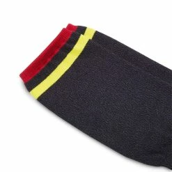 Kapital 144 YARNS SUPER-DRY IVY HEEL-SMILIE SOCKS