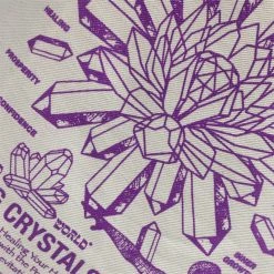 Cold World Frozen Goods Bags CRYSTALS & LEVITATION TOTE