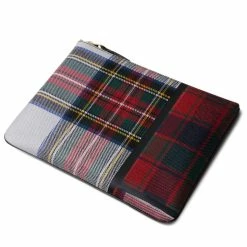 Comme Des Garçons Wallet Belts TARTAN PATCHWORK