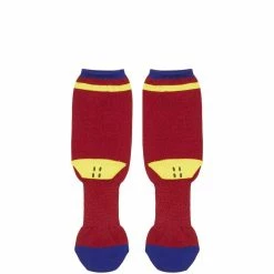 Kapital 144 YARNS SUPER-DRY IVY HEEL-SMILIE SOCKS