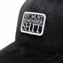 Fucking Awesome Belts REMEMBER SHIT VELVET SNAPBACK