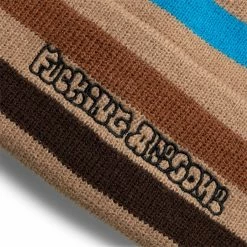 Fucking Awesome Belts WANTO STRIPED CUFF BEANIE
