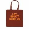 Good Morning Tapes Bags LET SPIRIT GUIDE US CANVAS TOTEBAG