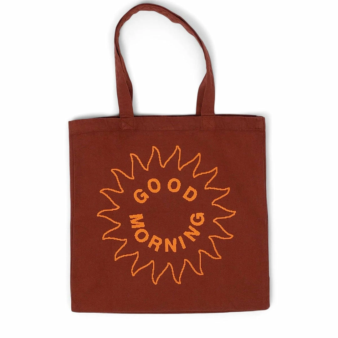 Good Morning Tapes Bags LET SPIRIT GUIDE US CANVAS TOTEBAG