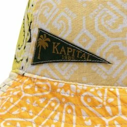 Kapital BANDANA PATCHWORK BUCKET HAT