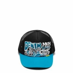 Kapital DENIM MEN LOVE CATS TRUCKER CAP Belts