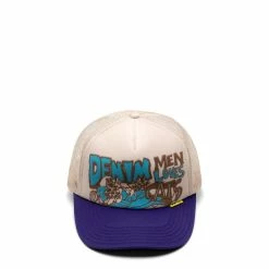 Kapital DENIM MEN LOVE CATS TRUCKER CAP Belts