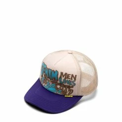 Kapital DENIM MEN LOVE CATS TRUCKER CAP Belts
