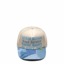 Kapital Belts DENIM REPAIR SERVICE DENIM-RECONSTRUCT TRUCKER CAP