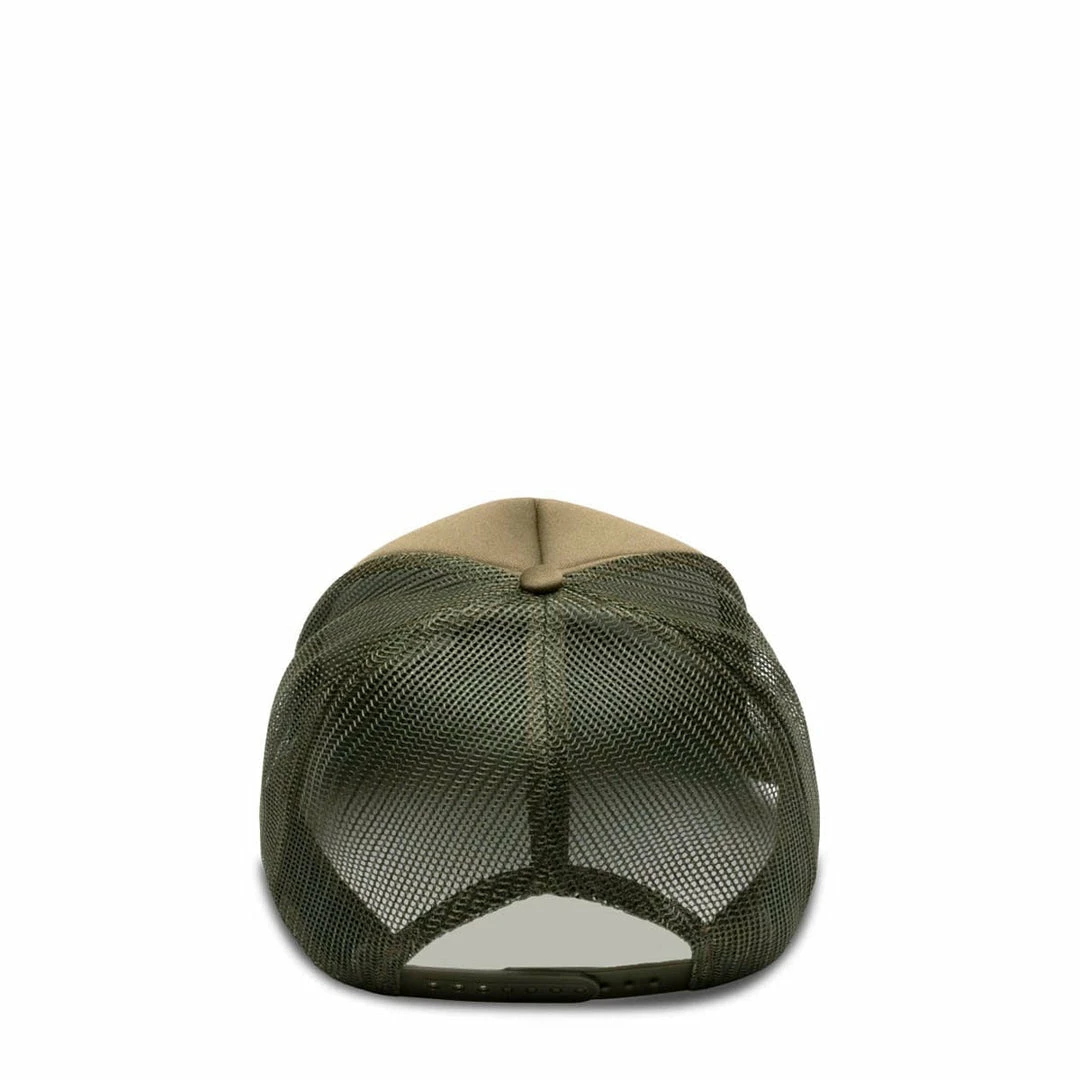 Kapital DENIM REPAIR SERVICE DENIM-RECONSTRUCT TRUCKER CAP