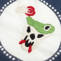 Kapital FASTCOLOR SELVEDGE BANDANA (RAIN SKULL)