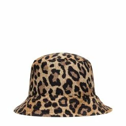 Kapital KOUNTRY FAST-DRY TAFTA LEOPARD BUCKET HAT SHORT BRIM
