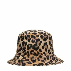 Kapital KOUNTRY FAST-DRY TAFTA LEOPARD BUCKET HAT SHORT BRIM