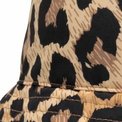 Kapital KOUNTRY FAST-DRY TAFTA LEOPARD BUCKET HAT SHORT BRIM
