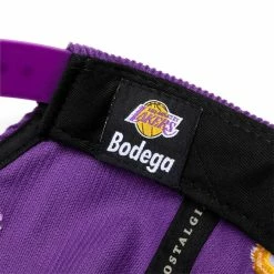 Mitchell & Ness X BODEGA WORLDWIDE RESPECT LAKERS SNAPBACK