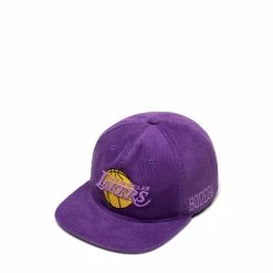 Mitchell & Ness X BODEGA WORLDWIDE RESPECT LAKERS SNAPBACK