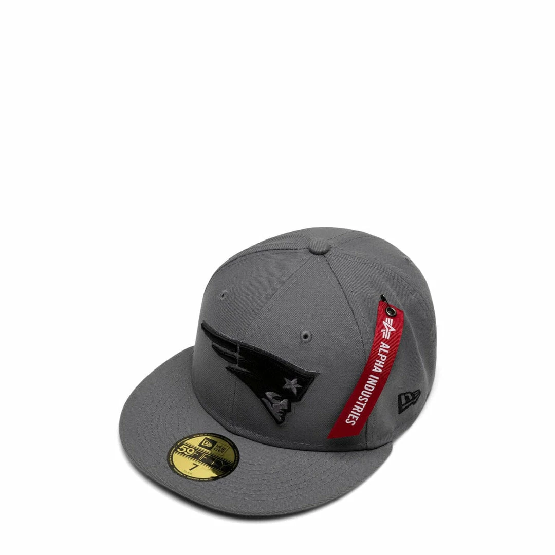New Era 59FIFTY X ALPHA INDUSTRIES NEW ENGLAND PATRIOTS FITTED CAP Belts