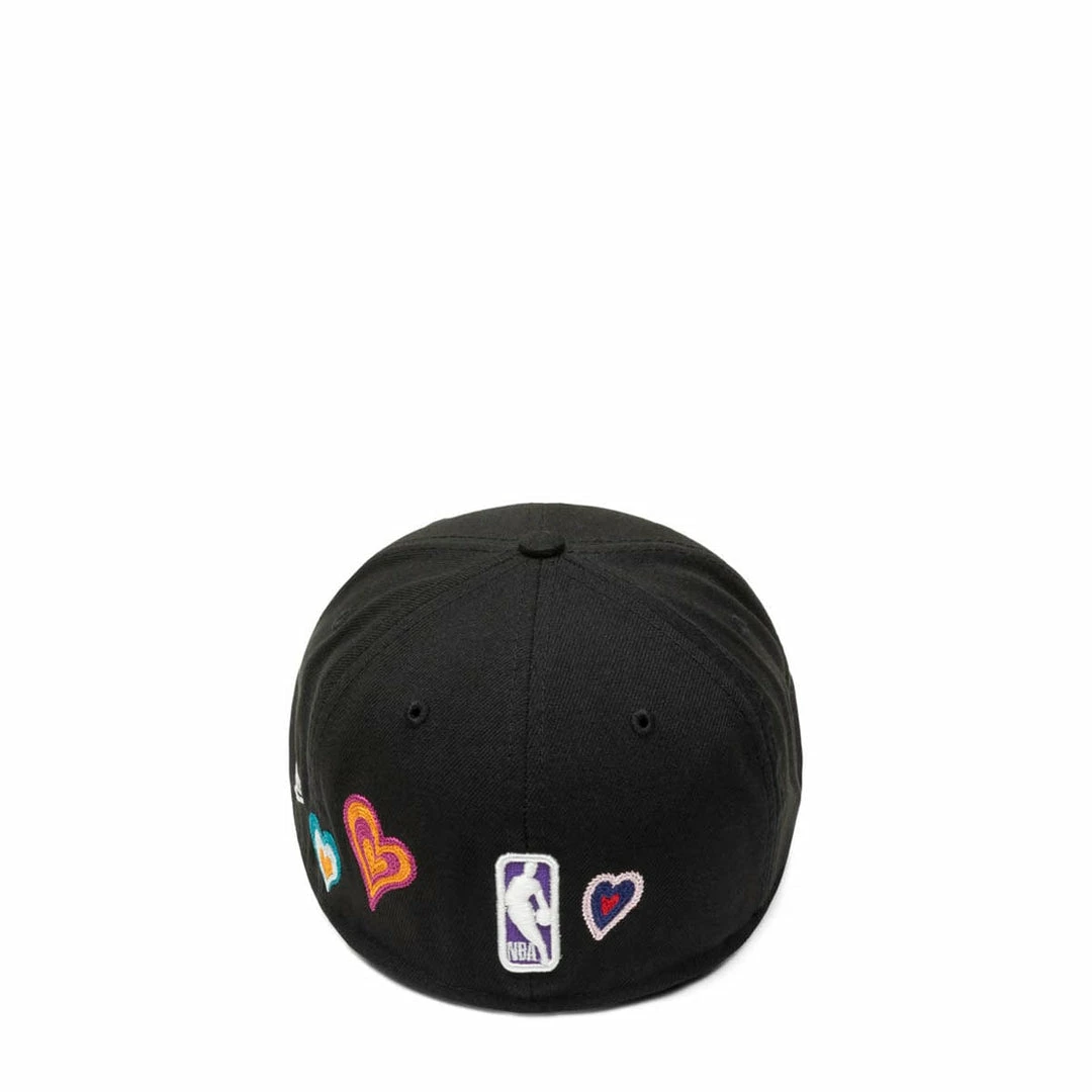 New Era 59FIFTY LOS ANGELES LAKERS CHAIN STITCH HEART FITTED CAP