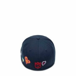 New Era 59FIFTY NEW ENGLAND PATRIOTS CHAIN STITCH HEART FITTED CAP Belts