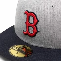 New Era 59FIFTY BOSTON RED SOX HEATHER FITTED CAP