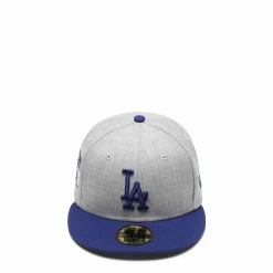 New Era Belts 59FIFTY LOS ANGELES DODGERS HEATHER FITTED CAP
