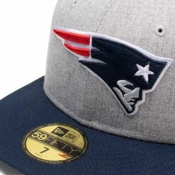 New Era 59FIFTY NEW ENGLAND PATRIOTS HEATHER FITTED CAP