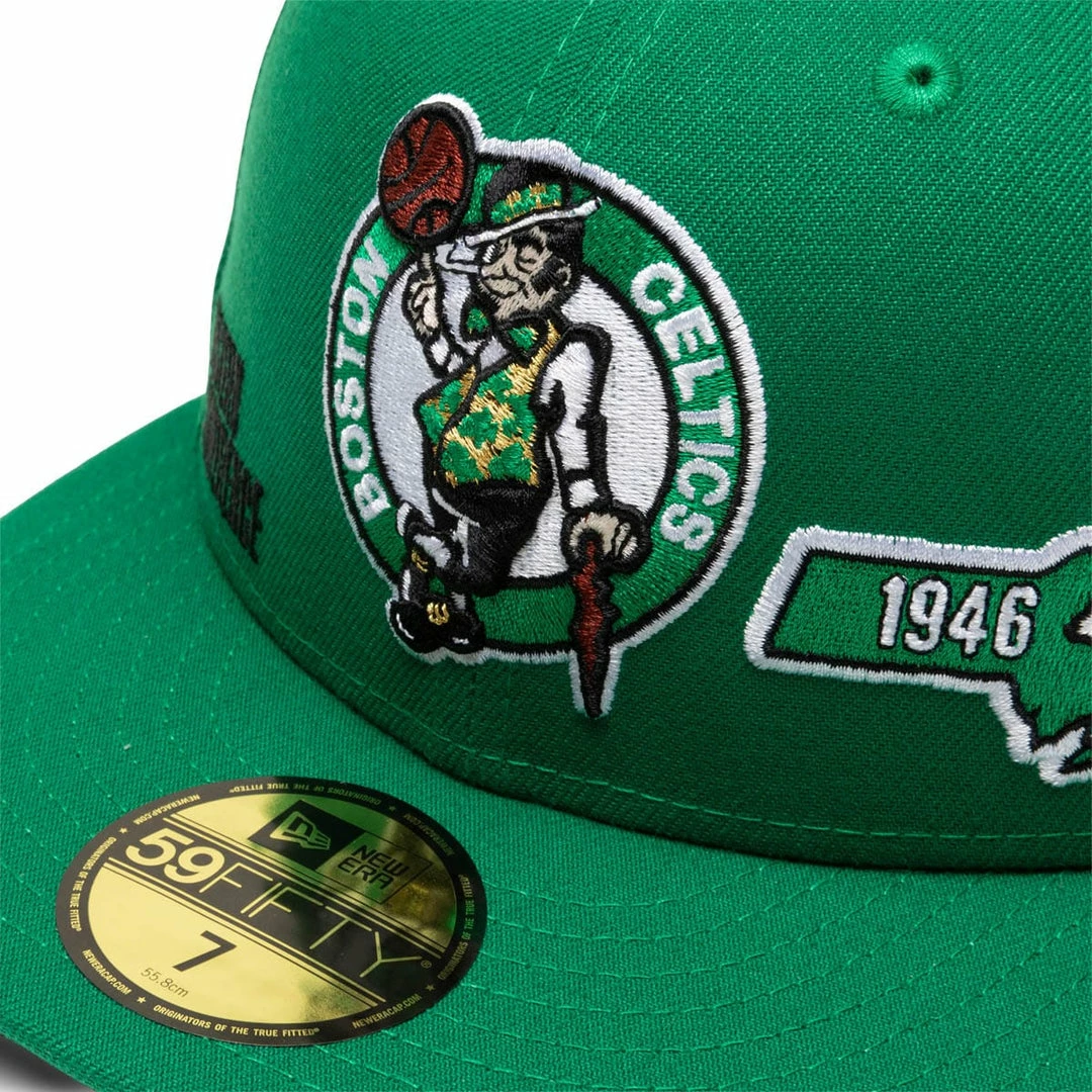 New Era 59FIFTY BOSTON CELTICS IDENTITY FITTED CAP Belts