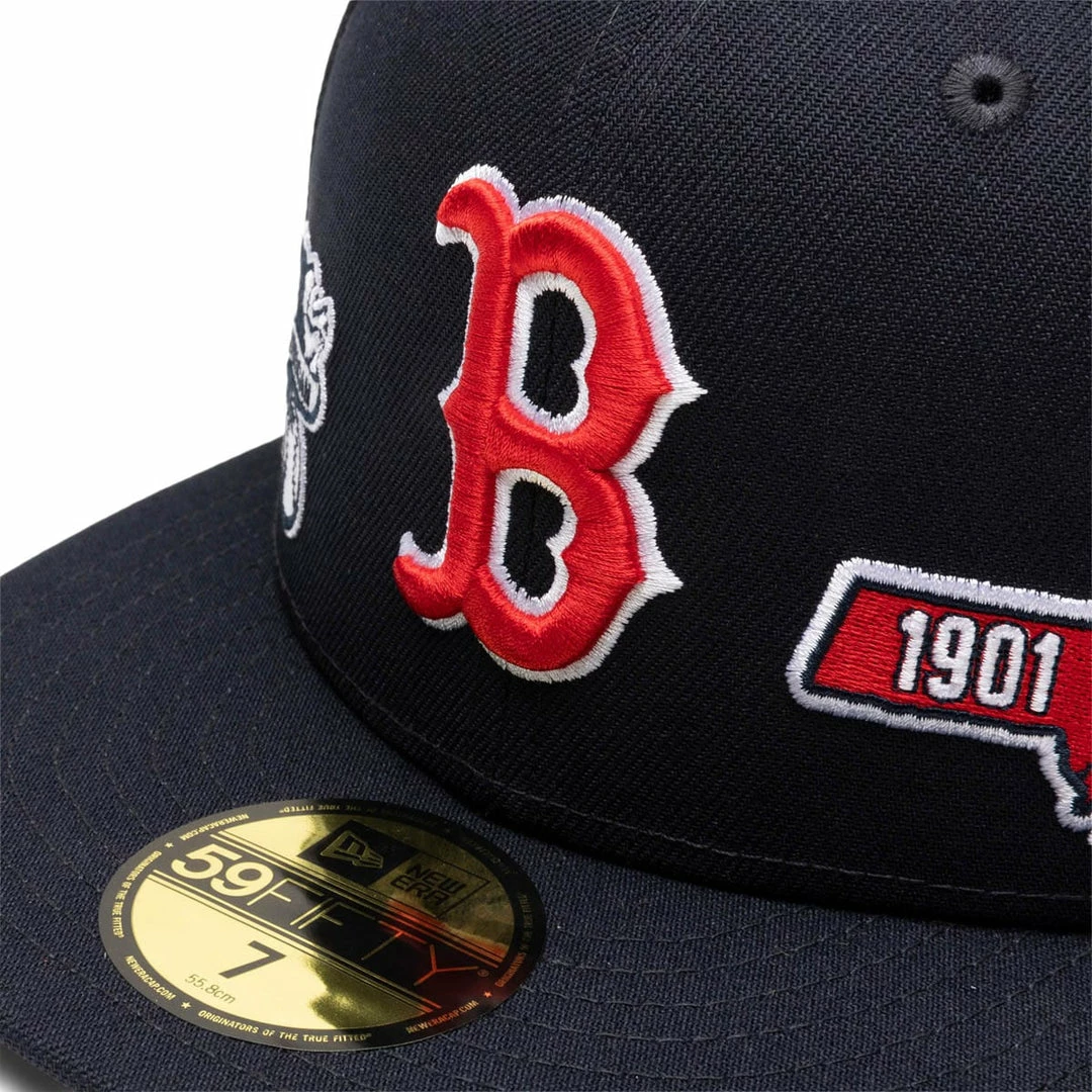 New Era 59FIFTY BOSTON RED SOX IDENTITY FITTED CAP Belts