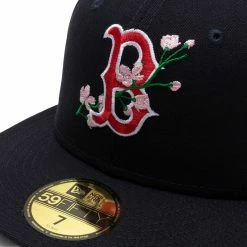 New Era 59FIFTY BOSTON RED SOX SIDE PATCH BLOOM FITTED CAP Belts