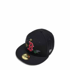 New Era 59FIFTY BOSTON RED SOX WATERCOLOR FLORAL FITTED CAP Headwear