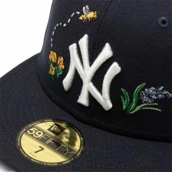 New Era Belts 59FIFTY NEW YORK YANKEES WATERCOLOR FLORAL FITTED CAP