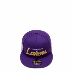 New Era 9FIFTY SCRIPT LOS ANGELES LAKERS CAP