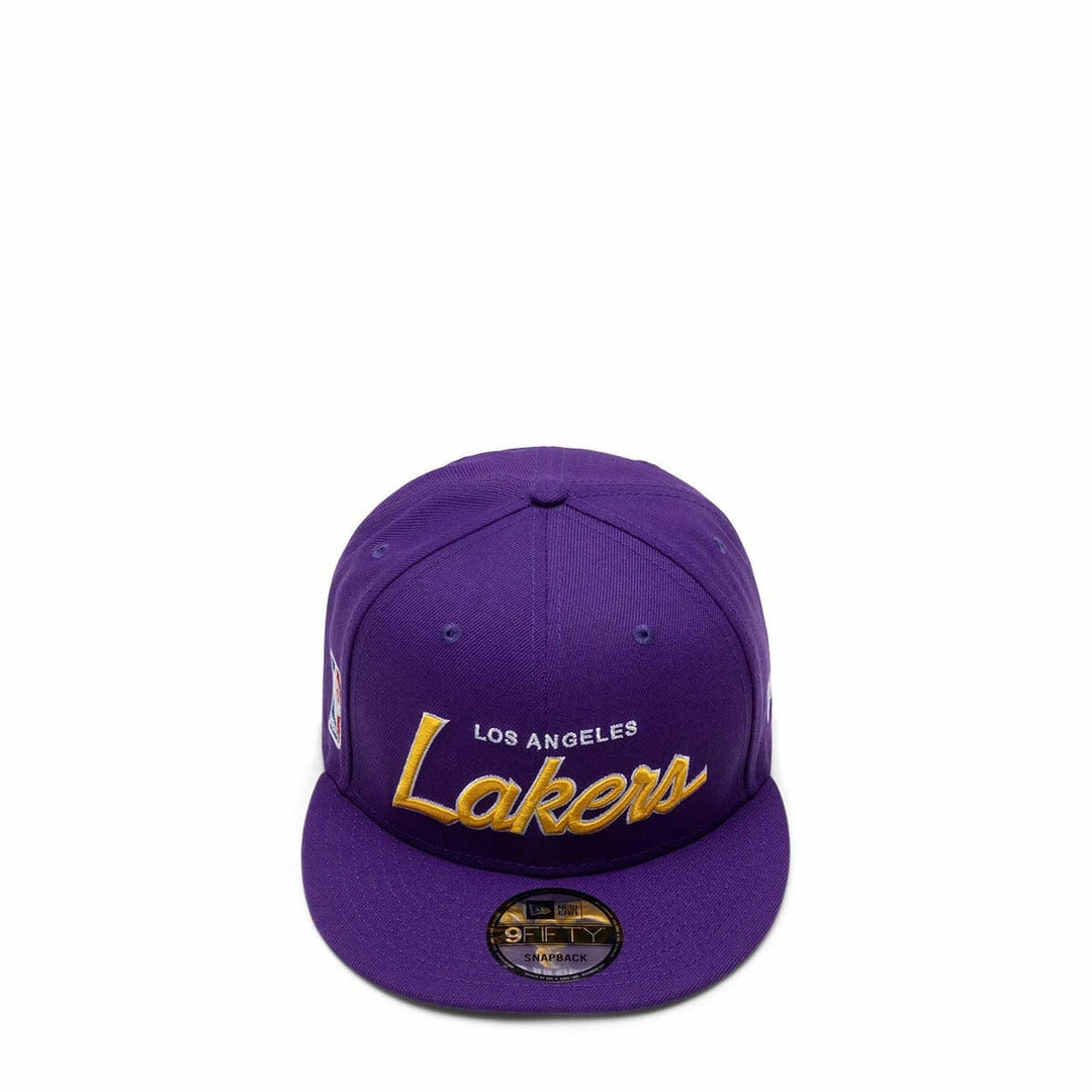 New Era 9FIFTY SCRIPT LOS ANGELES LAKERS CAP