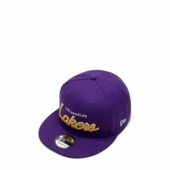 New Era 9FIFTY SCRIPT LOS ANGELES LAKERS CAP