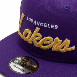 New Era 9FIFTY SCRIPT LOS ANGELES LAKERS CAP