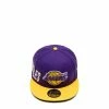 New Era 9FIFTY LOS ANGELES LAKERS SIDE FONT SNAPBACK CAP