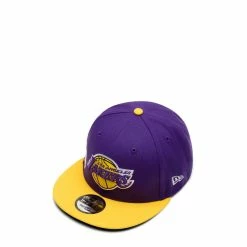 New Era 9FIFTY LOS ANGELES LAKERS SIDE FONT SNAPBACK CAP