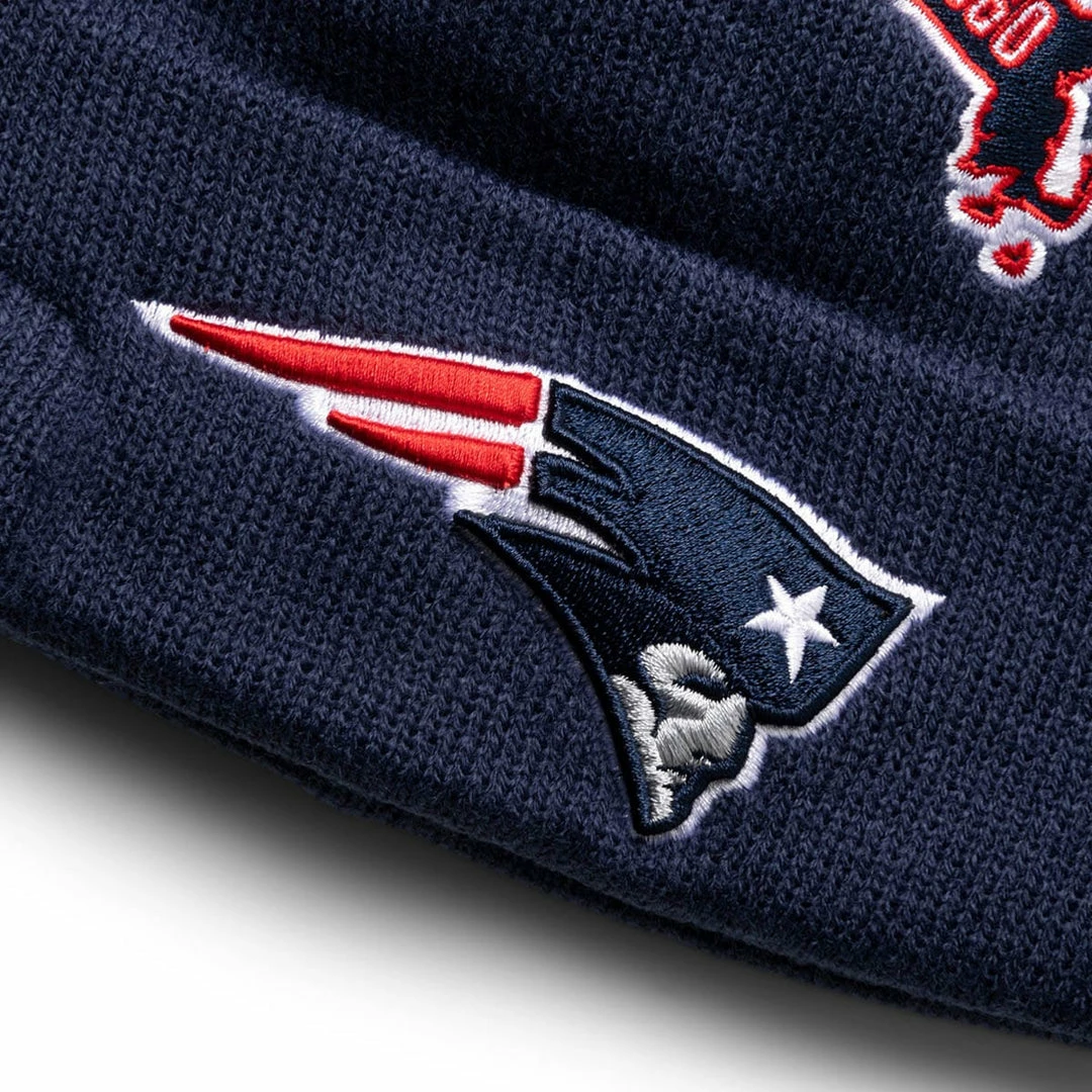 New Era KNIT IDENTITY NEW ENGLAND PATRIOTS BEANIE