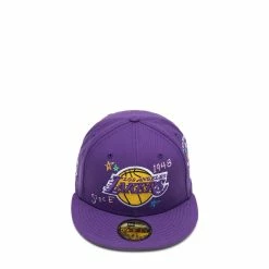 New Era 59FIFTY LOS ANGELES LAKERS SCRIBBLE FITTED CAP