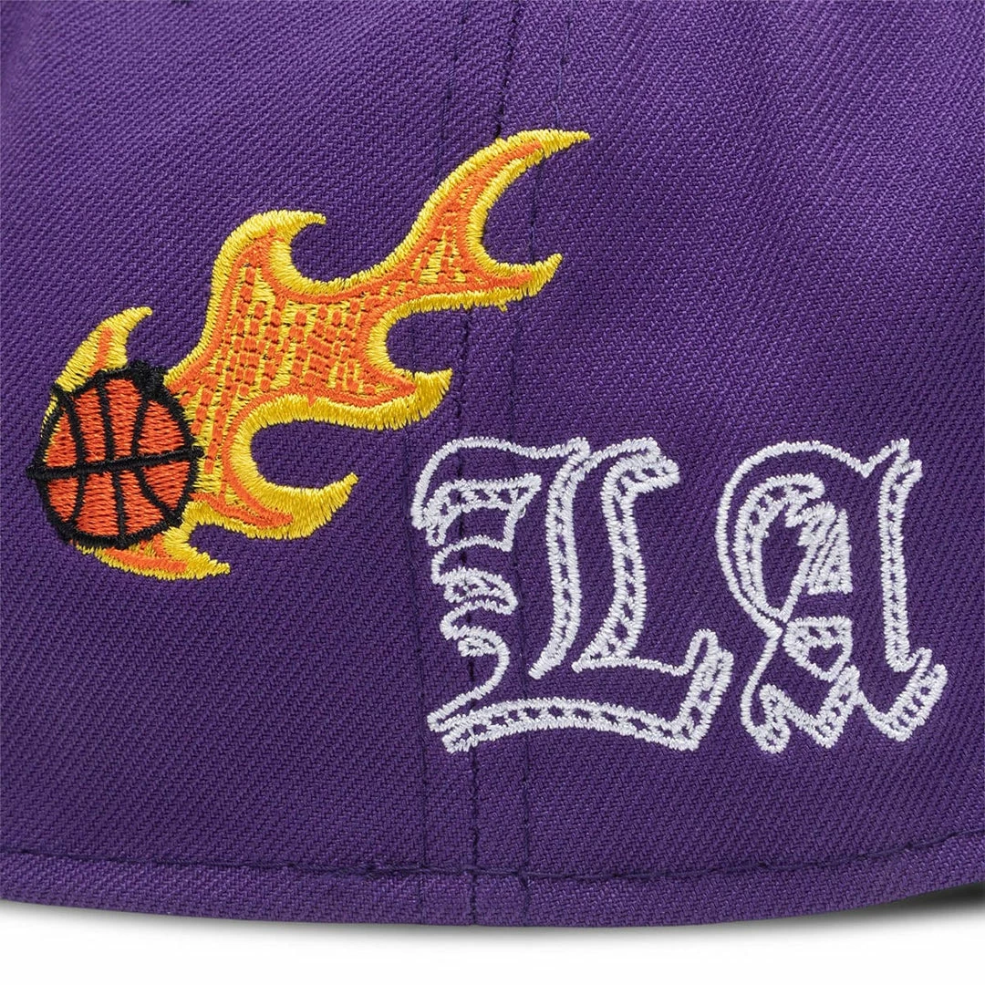 New Era 59FIFTY LOS ANGELES LAKERS SCRIBBLE FITTED CAP