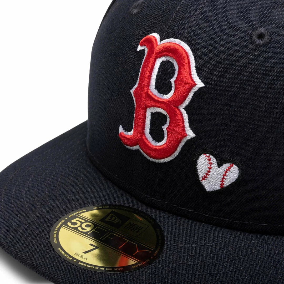 New Era 59FIFTY TEAM HEART BOSTON RED SOX FITTED CAP