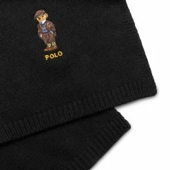 Polo Ralph Lauren Belts CASHMERE BLEND HERITAGE BEAR SCARF