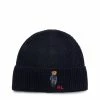Polo Ralph Lauren SOLID DENIM BEAR BEANIE