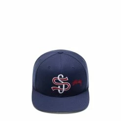 StΓΌssy BIG LEAGUE POINT CROWN CAP